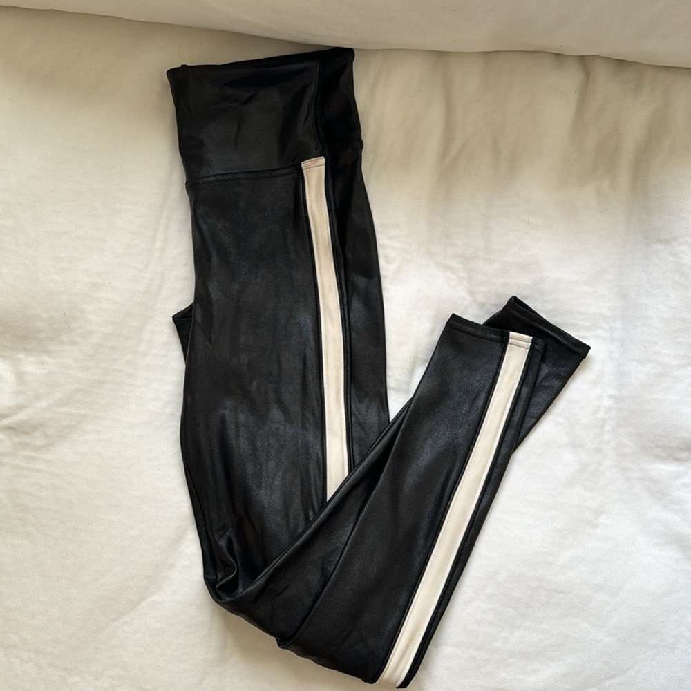 Spanx leather leggings